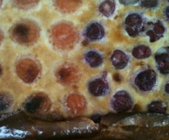 Clafoutis di Albicocche e/o Ciliegie
