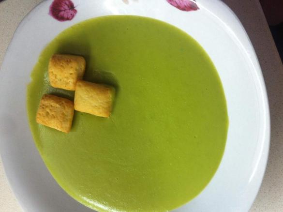 Vellutata di lucertole (piselli a modo mio ;-) )