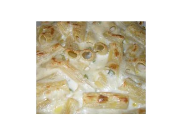 Pasta gratinata alla crema di gorgonzola