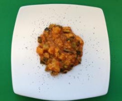 Straccetti di petto di pollo con zucchine