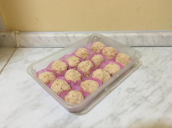 Pallontine al salmone e zenzero