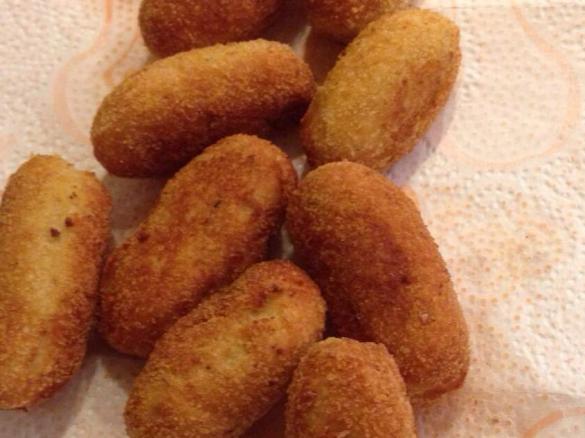 Polpette di reciclo  di pesce con patate