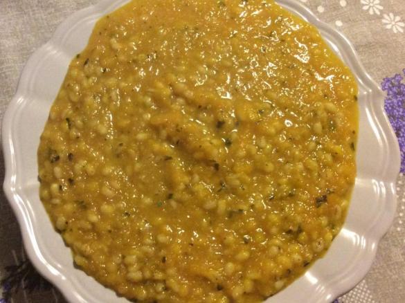 Orzo con Zucca