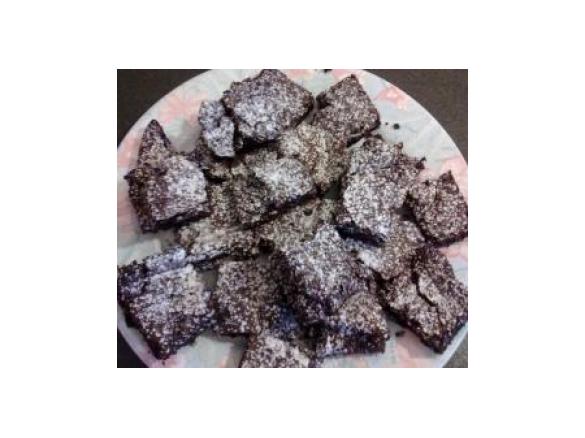 Brownies al cioccolato e arancia