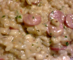 RISOTTO CON WURSTEL