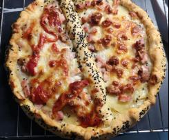 Crostata salata ai due gusti