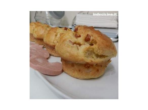 Muffin Scamorza e Mortadella