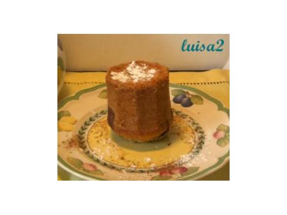 Tortina bicolore in vaso (Natale)