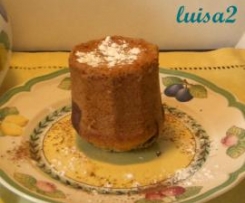 Tortina bicolore in vaso (Natale)