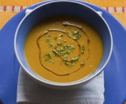 Vellutata di zucca e topinambur