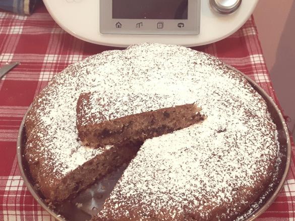 Torta di ricotta e cioccolato (con farina integrale)
