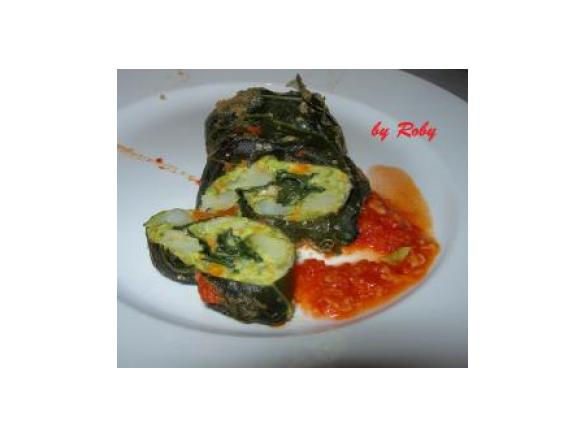 FAGOTTINI DI VERZA RIPIENI DI VERDURA