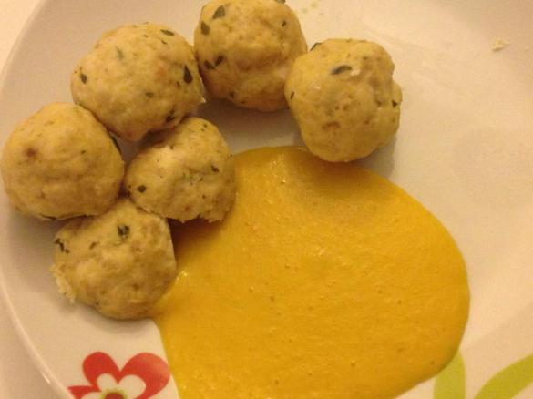 Polpette di pollo al varoma