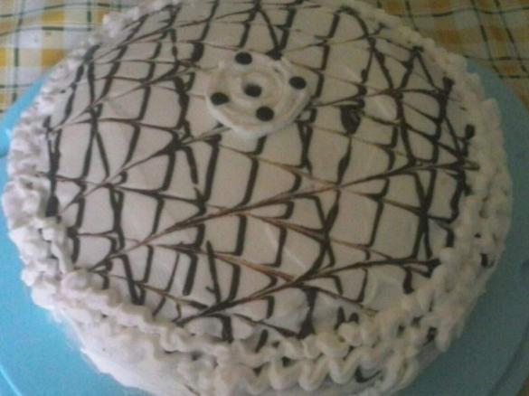 torta al limone farcita con crema bimby  e panna