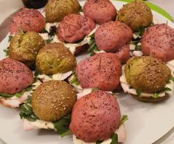 Panini colorati alla barbabietola e alle rape - contest rape