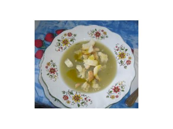 vellutata di porro e patate profumata al timo