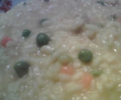 RISOTTO POLLO E PISELLI (il mio...)