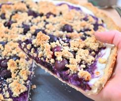 SBRICIOLATA AVENA RICOTTA E MIRTILLI