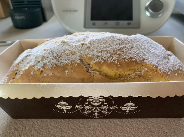 Plumcake dolce ai fiori di zucca