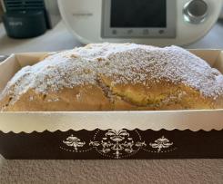 Plumcake dolce ai fiori di zucca