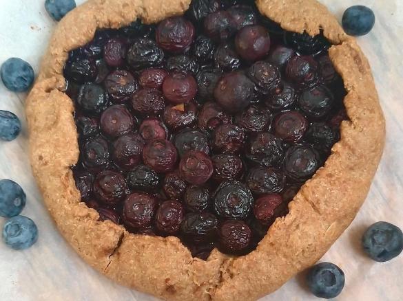 Galette ai mirtilli