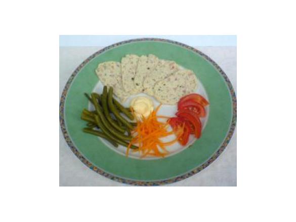 Salame di pollo variegato