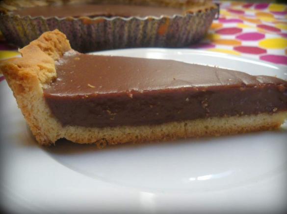 Crostata morbida con crema al cioccolato