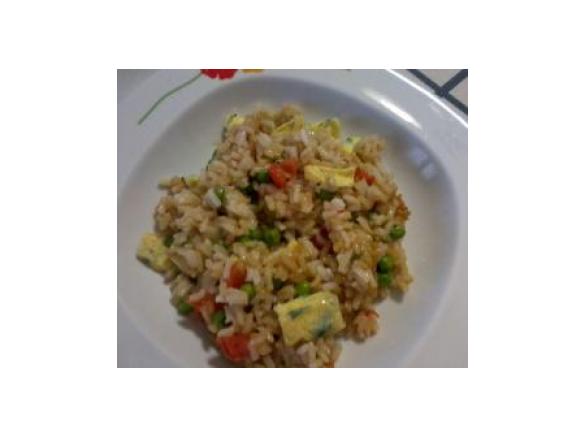 Riso cantonese allo zenzero