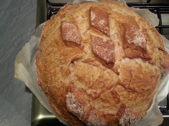 Pane multicereali cotto in pentola