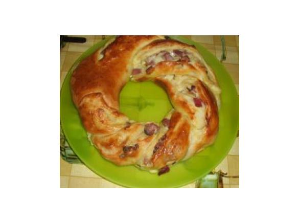 Angelica salata con provolone piccante e speak a dadini