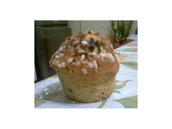 Muffin con gocce di cioccolato