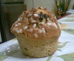 Muffin con gocce di cioccolato