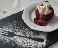 Tortino red velvet cuore morbido