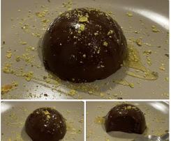 Budino di cachi e cacao "contest dolci senza burro e senza uova"