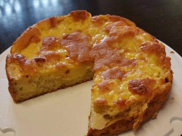 Torta di mele alla crema