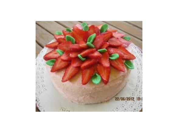 Torta Isa alle fragole di Anna Moroni