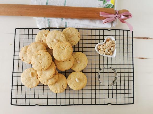 Biscotti Bimby arachidi e zucchero di canna