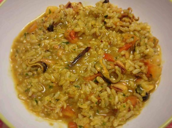 RISOTTO AI FRUTTI DI MARE NUOVA VERSIONE
