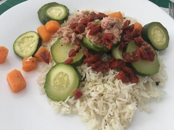 RISO BASMATI PROFUMATO AL LIMONE, CON VERDURE (al varoma)