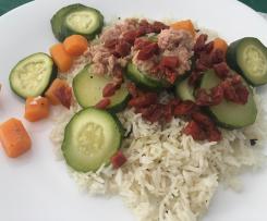 RISO BASMATI PROFUMATO AL LIMONE, CON VERDURE (al varoma)