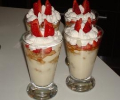 Coppa croccante alle fragole