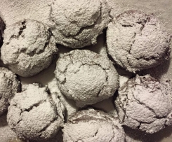 Dolcetti al cacao e sesamo senza burro