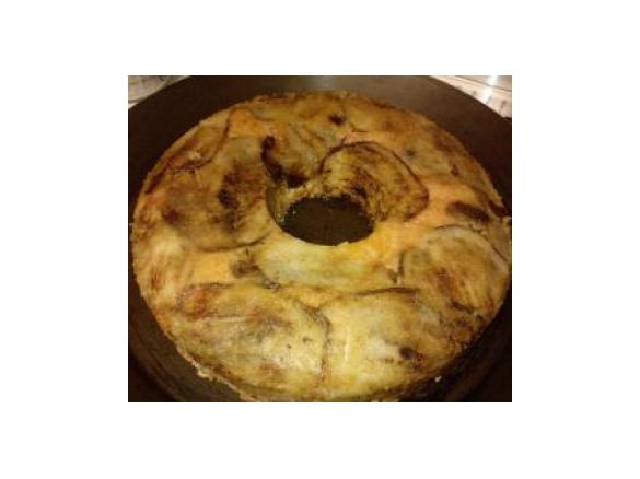 CIAMBELLA DI RISO IN CROSTA DI MELENZANE