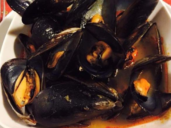 Zuppa di muscoli (impepata di cozze)