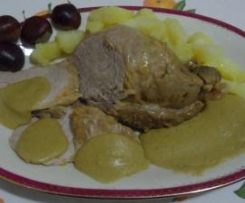 Filetto di maiale ai sapori d'autunno