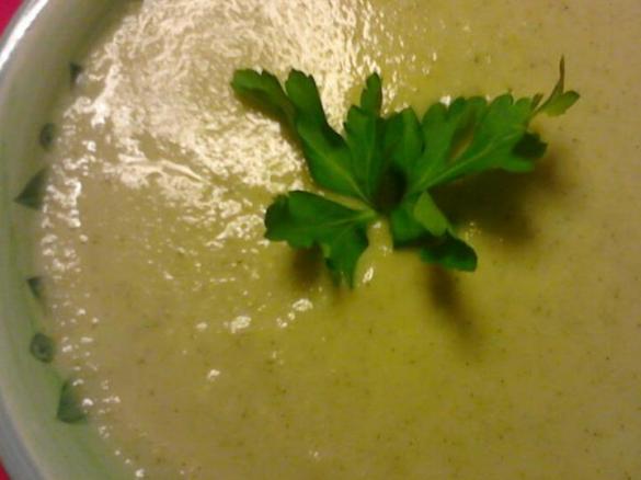 Crema di broccoli, patate e ricotta