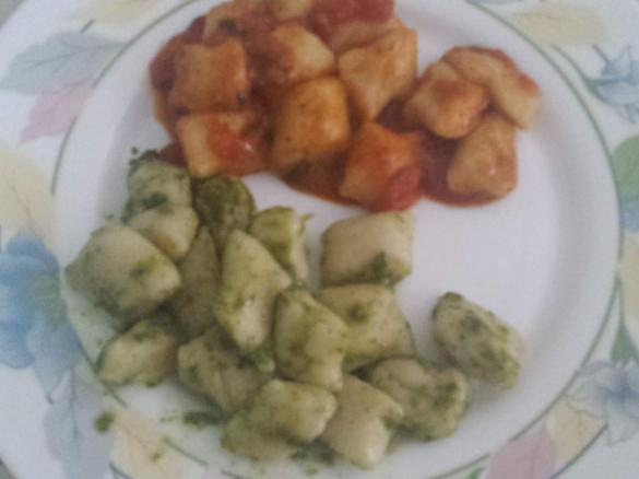 Gnocchi  di patate  americane  o dolci 