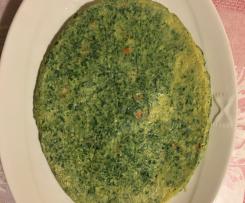 Frittata ai spinaci allo zenzero
