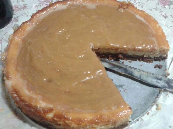 Cheesecake al Dulce de Leche