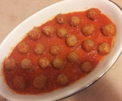 Polpette (senza glutine) di bollito e prosciutto 